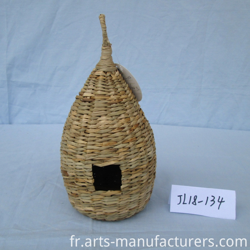 Maison d'oiseau d'herbe de mer Sea grass bird house